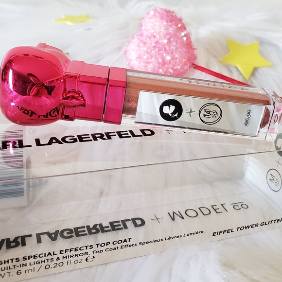 KARL LAGERFELD LED LIPGLOSS EIFFEL TOWER GLITTER - Picture 5 of 8